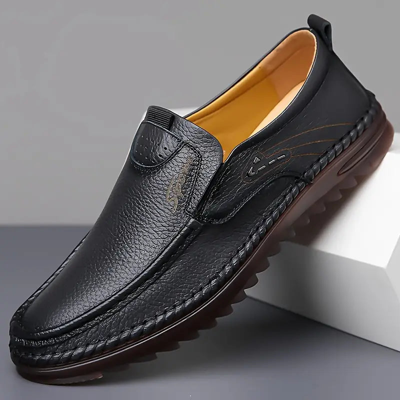 Albert - Leren Loafers