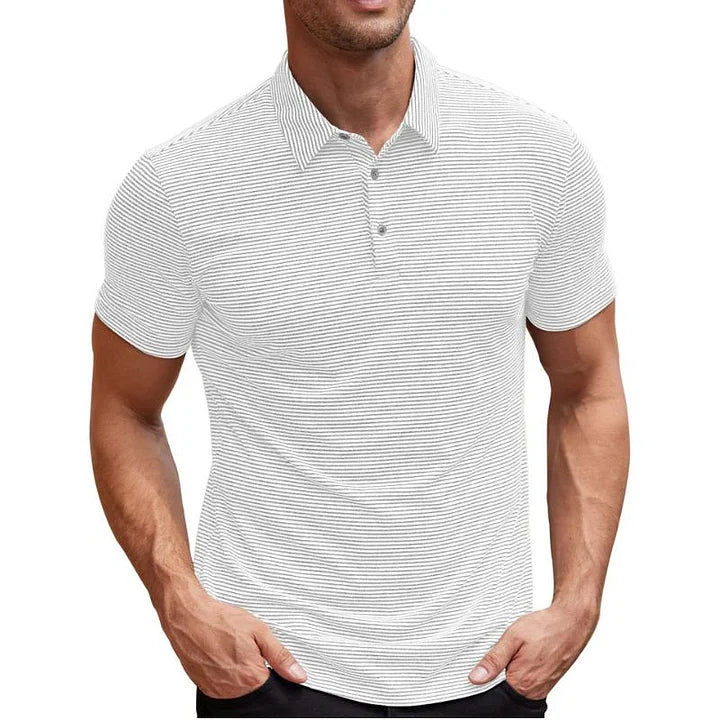 Sven - Casual Gestreepte Polo Voor Heren