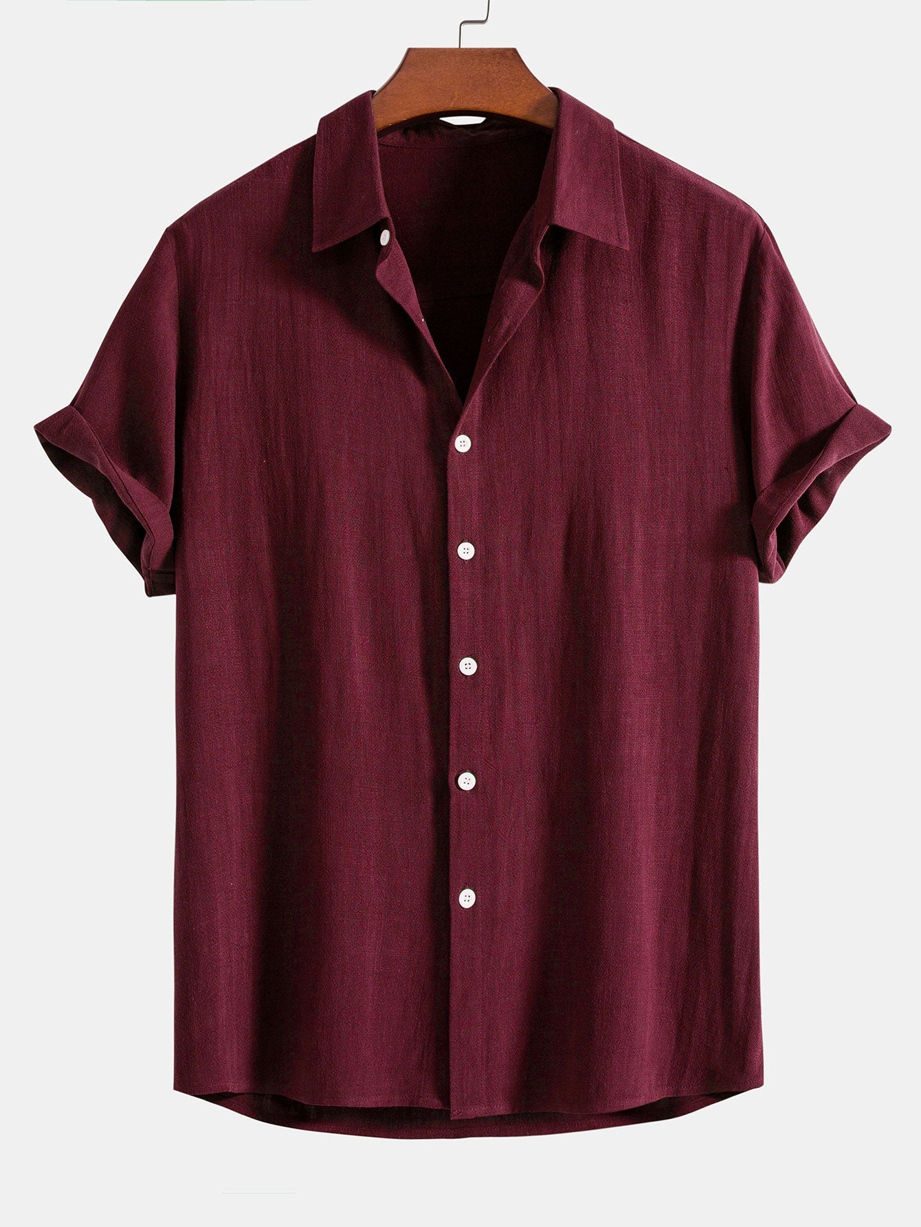 Linnen Zomer Casual Shirt voor Mannen