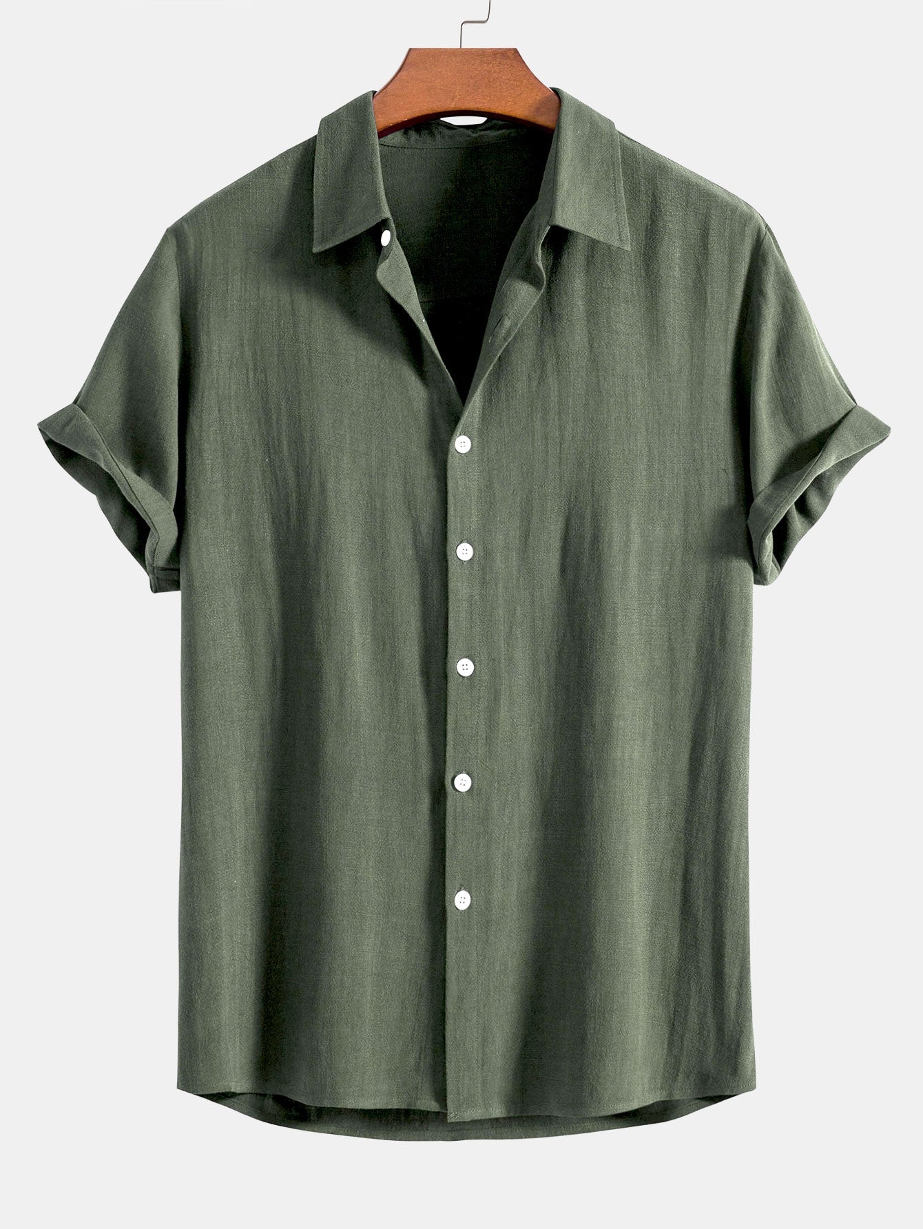 Linnen Zomer Casual Shirt voor Mannen
