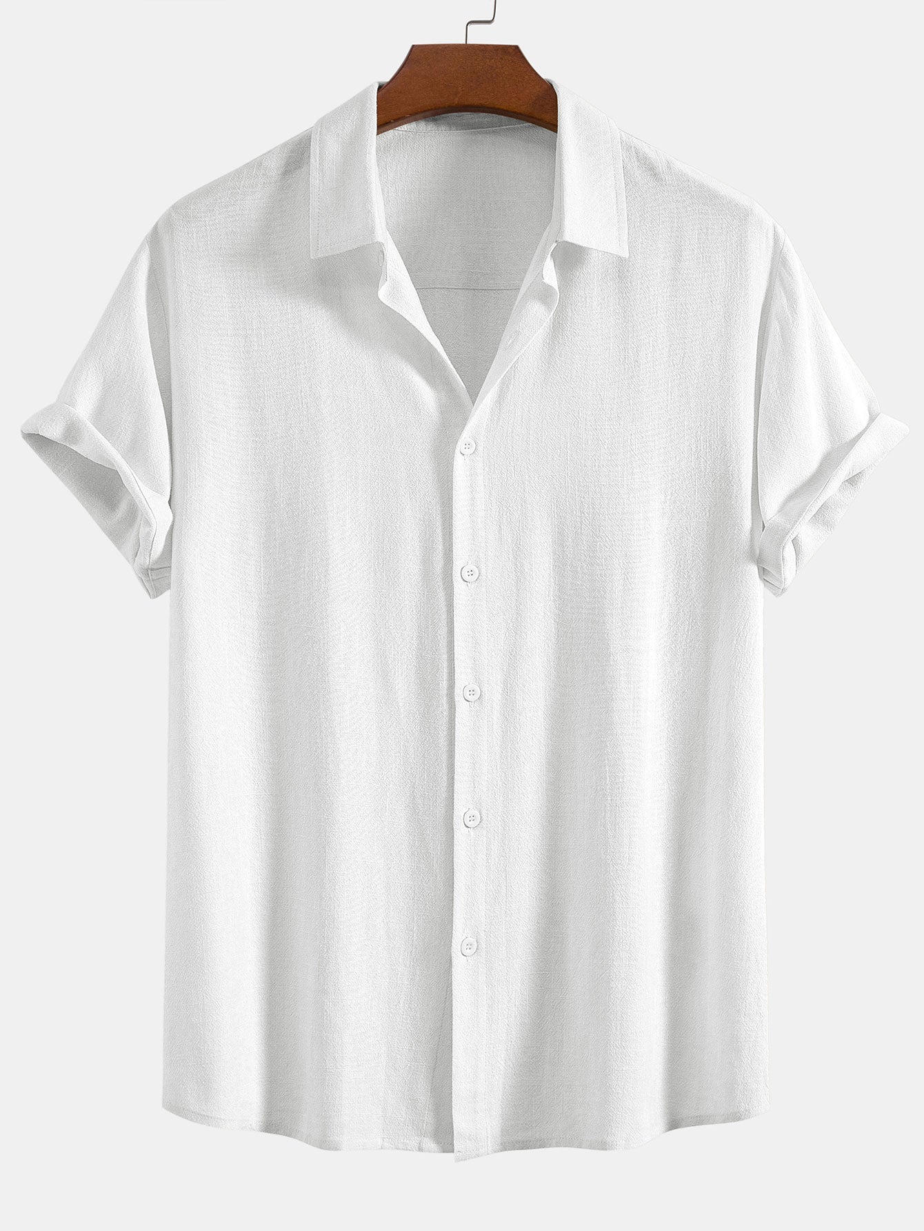 Linnen Zomer Casual Shirt voor Mannen