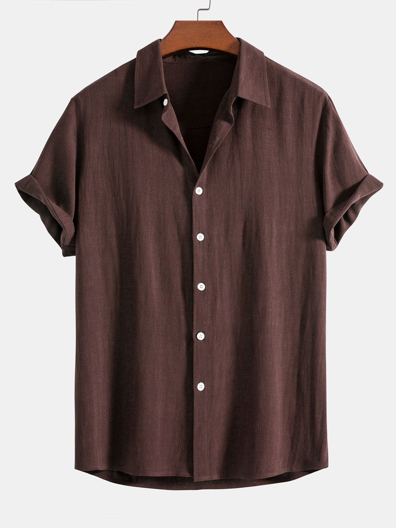 Linnen Zomer Casual Shirt voor Mannen