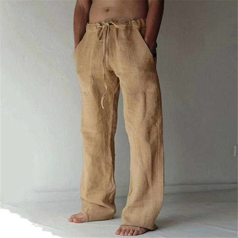 Heren Casual Linnen Broeken