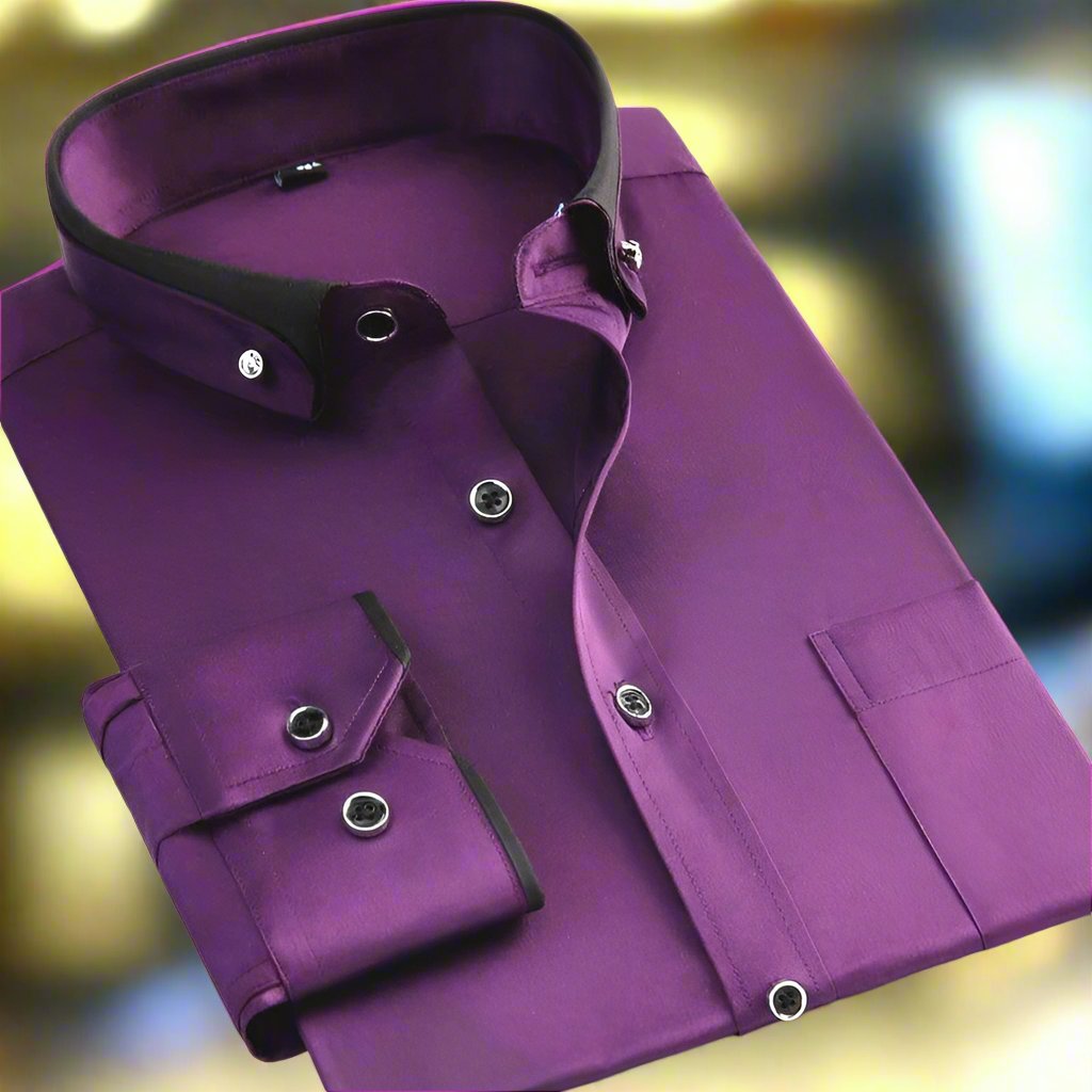 Classic Long-Sleeved Shirt – Tijdloze Stijl voor Elke Gelegenheid