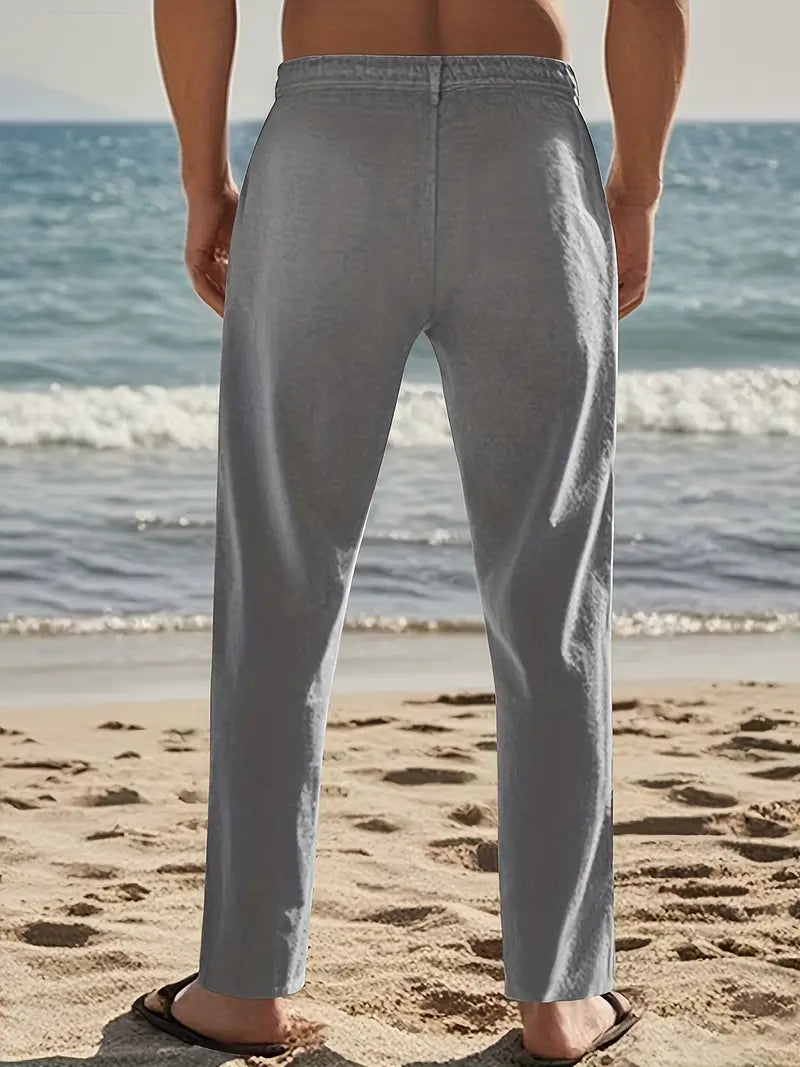 Bergbosch - Linnen Zomerse Broek