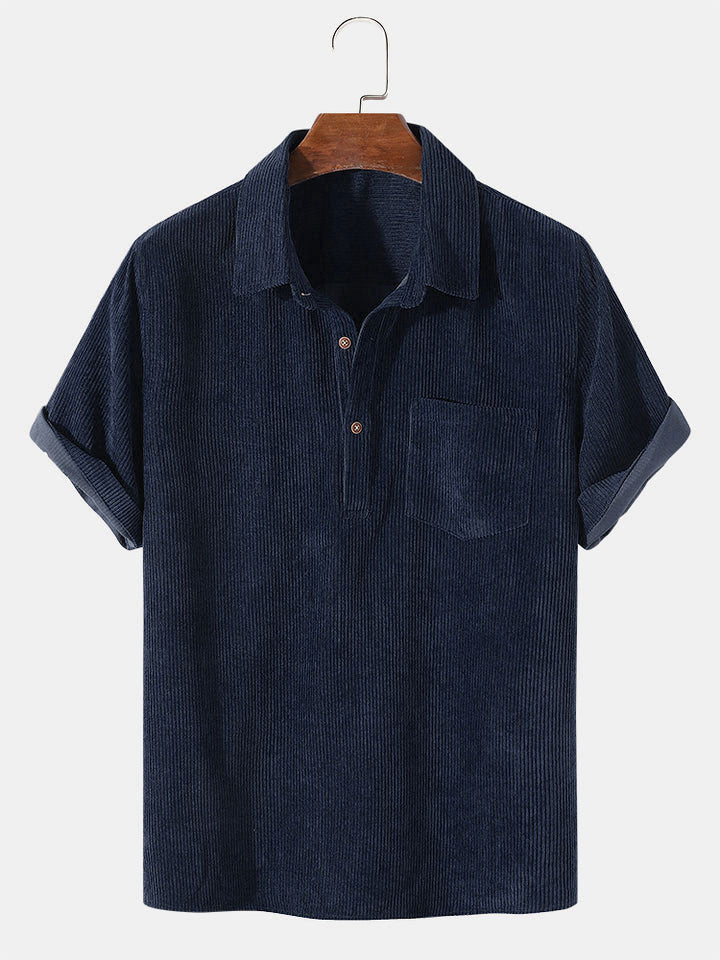Luchtig Corduroy Zomeroverhemd