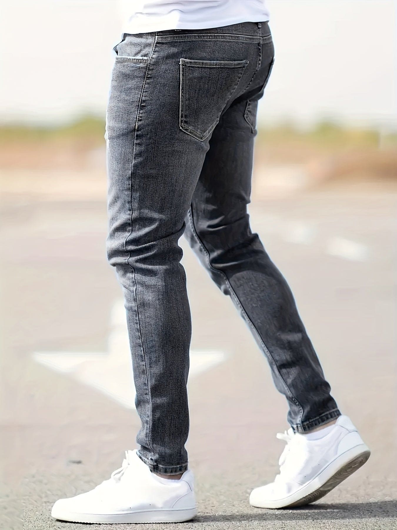 Heren Slim Fit Jeans – Stretch, Gestroomlijnd en Stijlvol