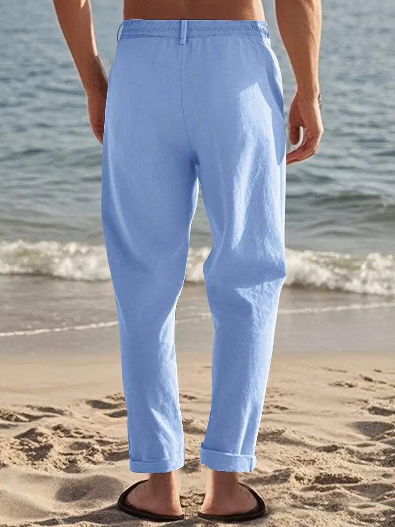 Bergbosch - Linnen Zomerse Broek