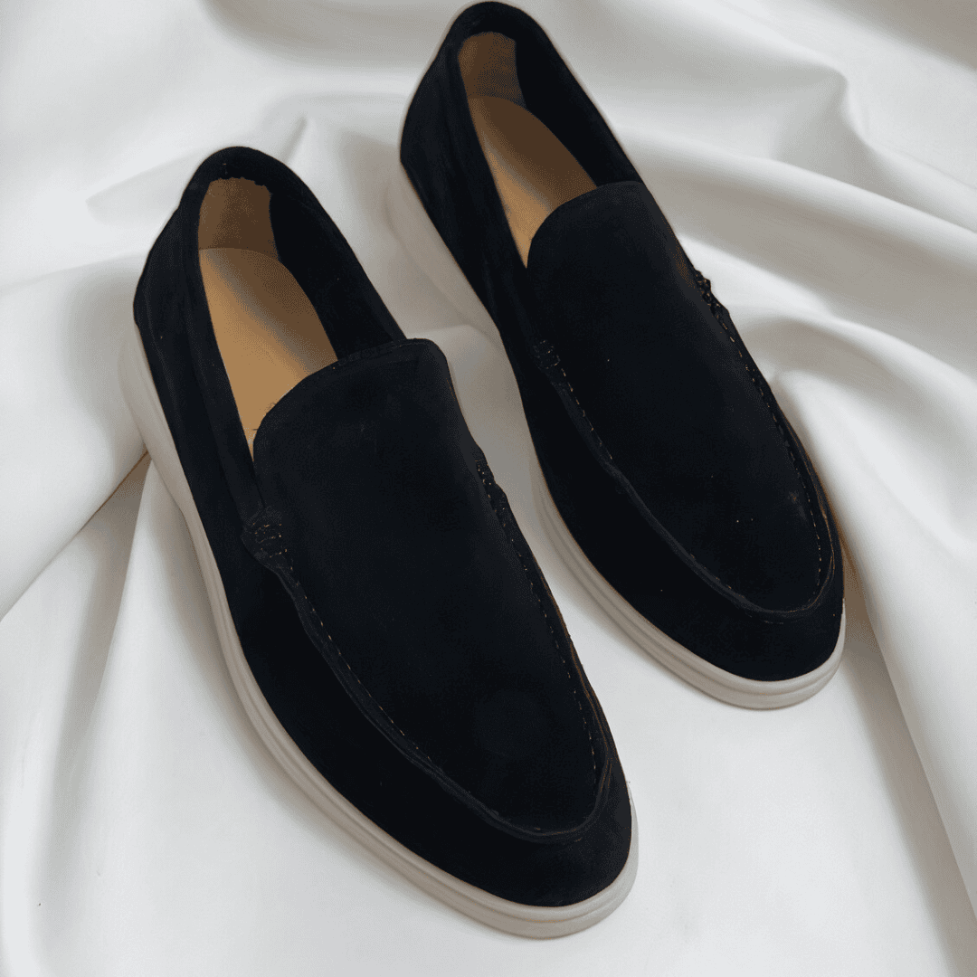 Lichtgewicht Leren Loafers - Stijl en Comfort