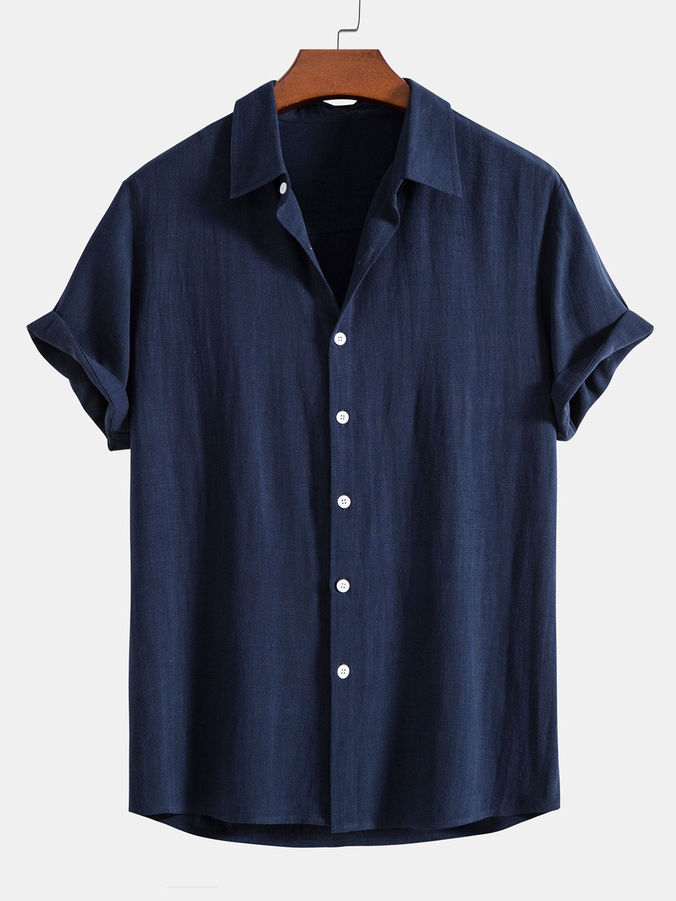 Linnen Zomer Casual Shirt voor Mannen