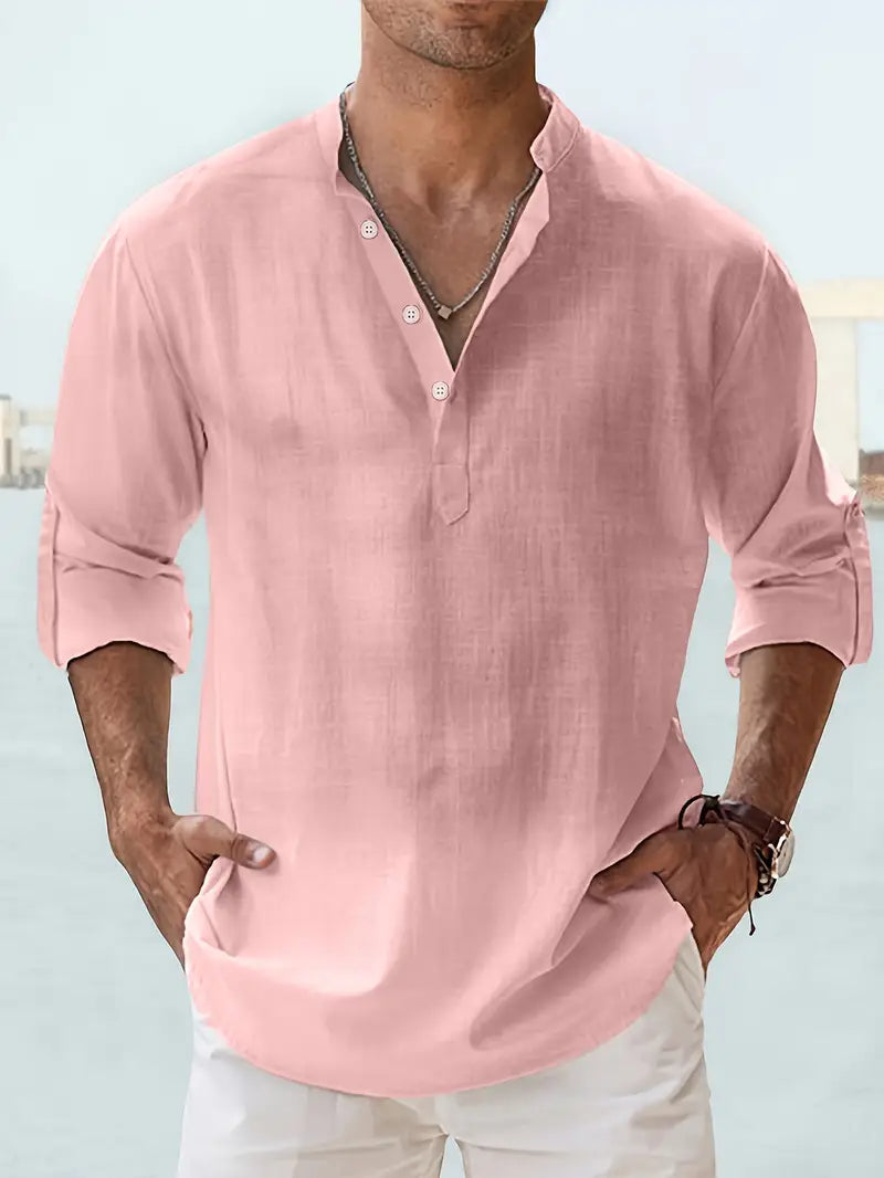 Zomers shirt met lange mouwen