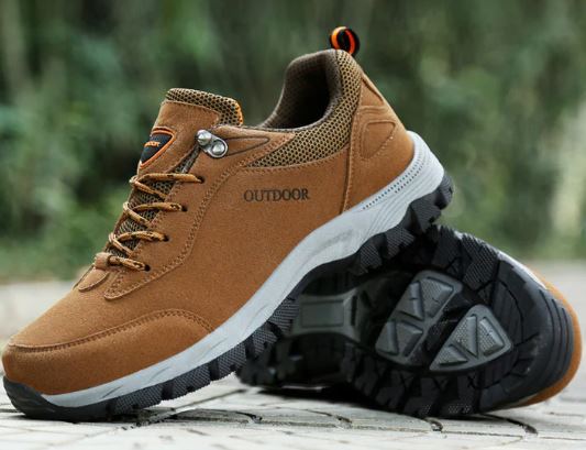 Waterbestendige Veterschoenen voor Buiten met Ademend Design