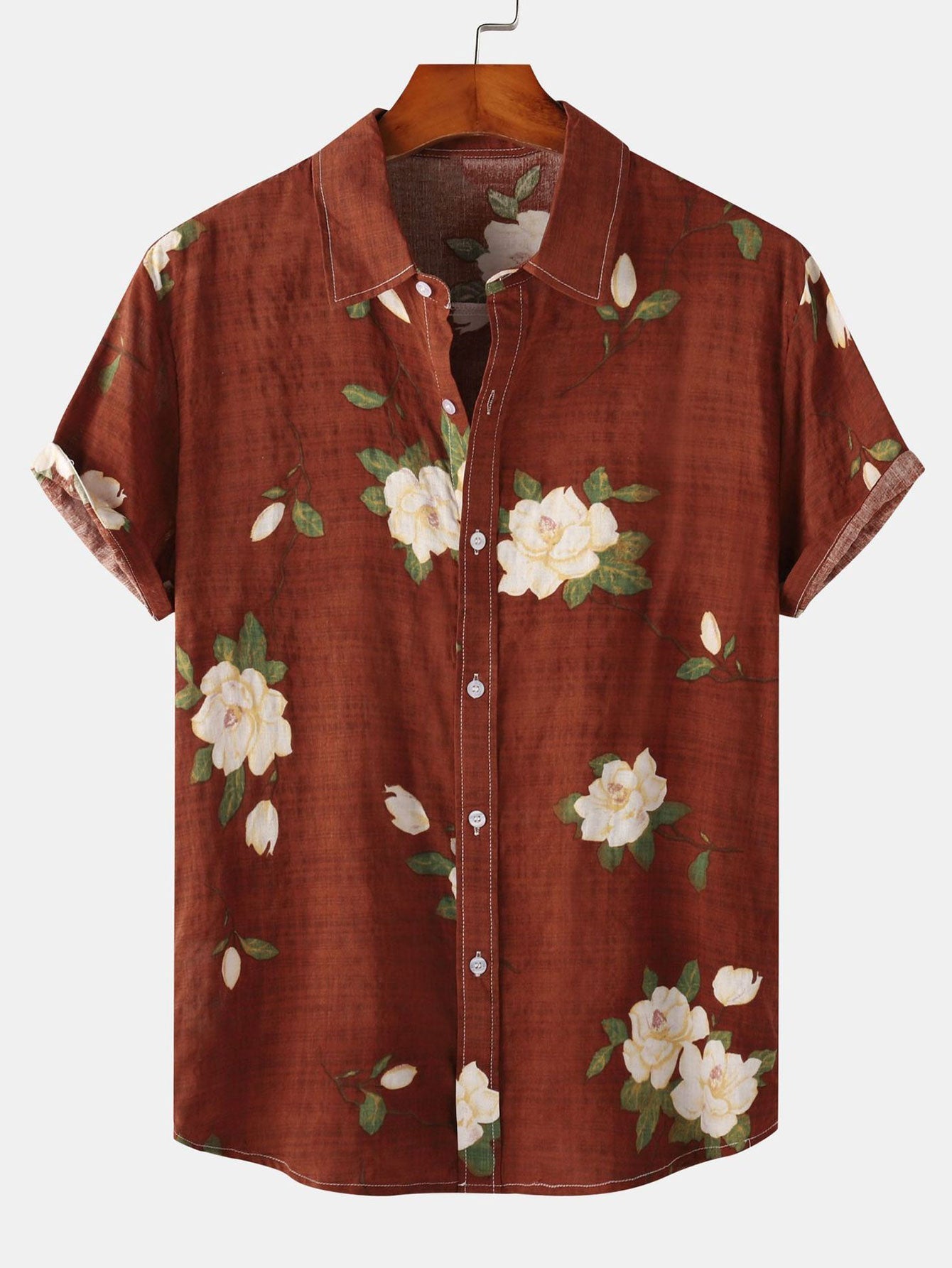 Casual Zomershirt met Bloemenprint