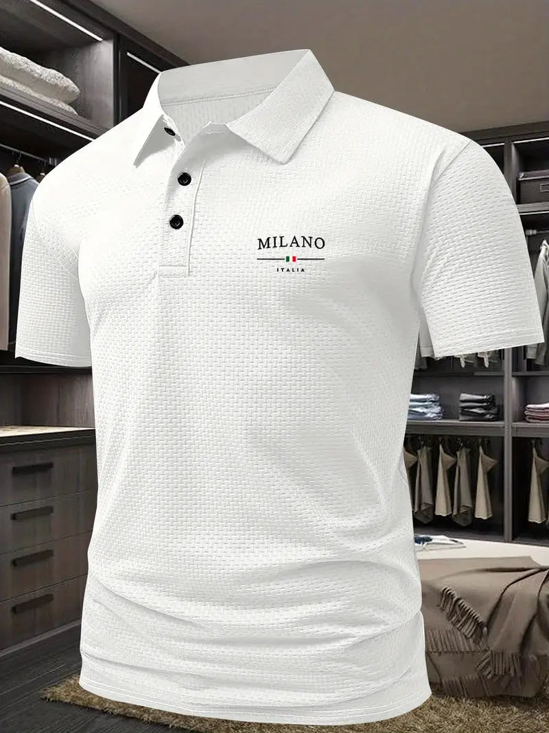 Heren Casual Korte Mouwen Polo T-shirt