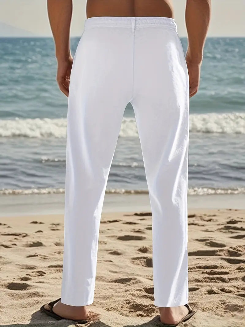 Bergbosch - Linnen Zomerse Broek