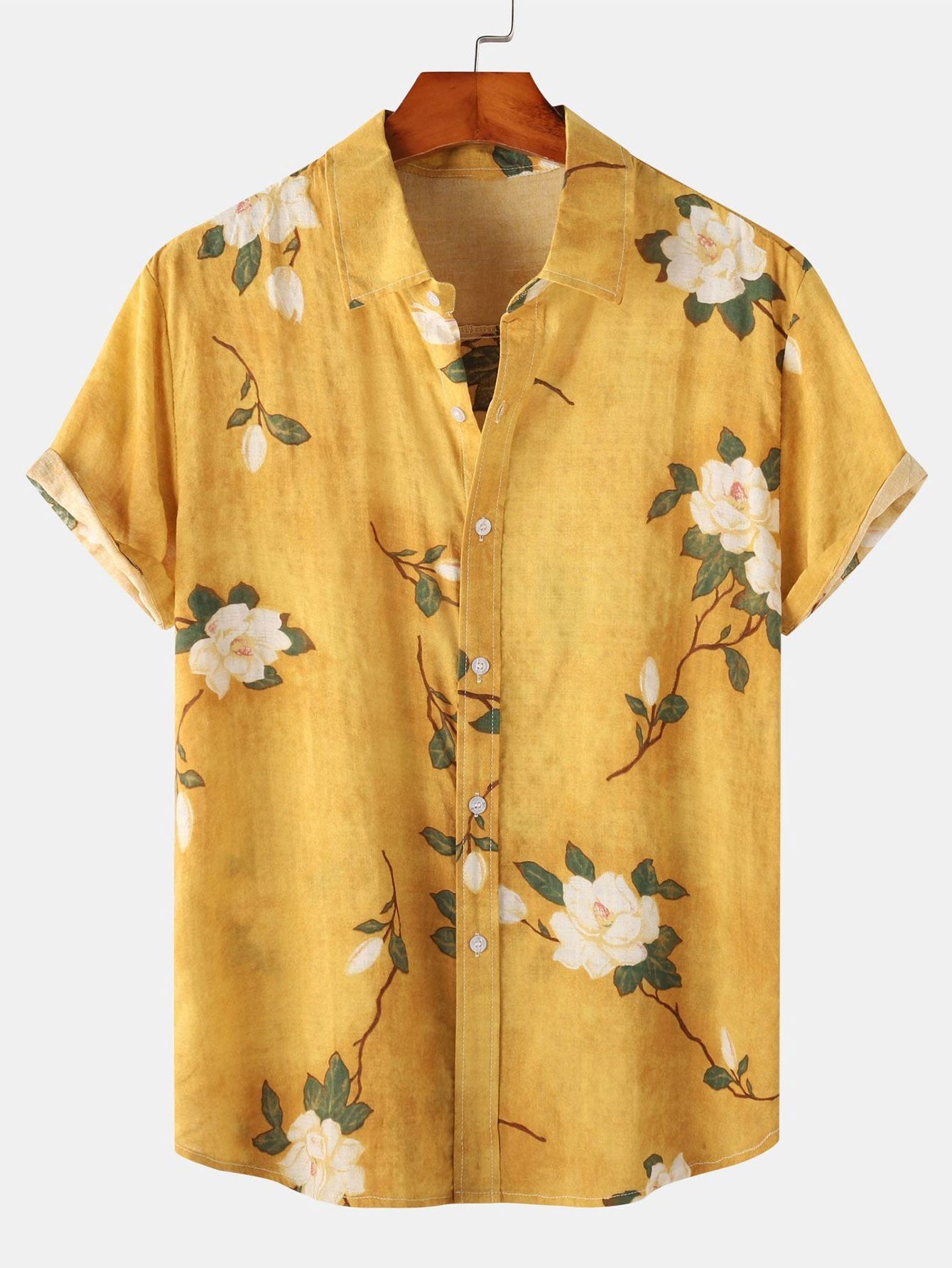 Casual Zomershirt met Bloemenprint
