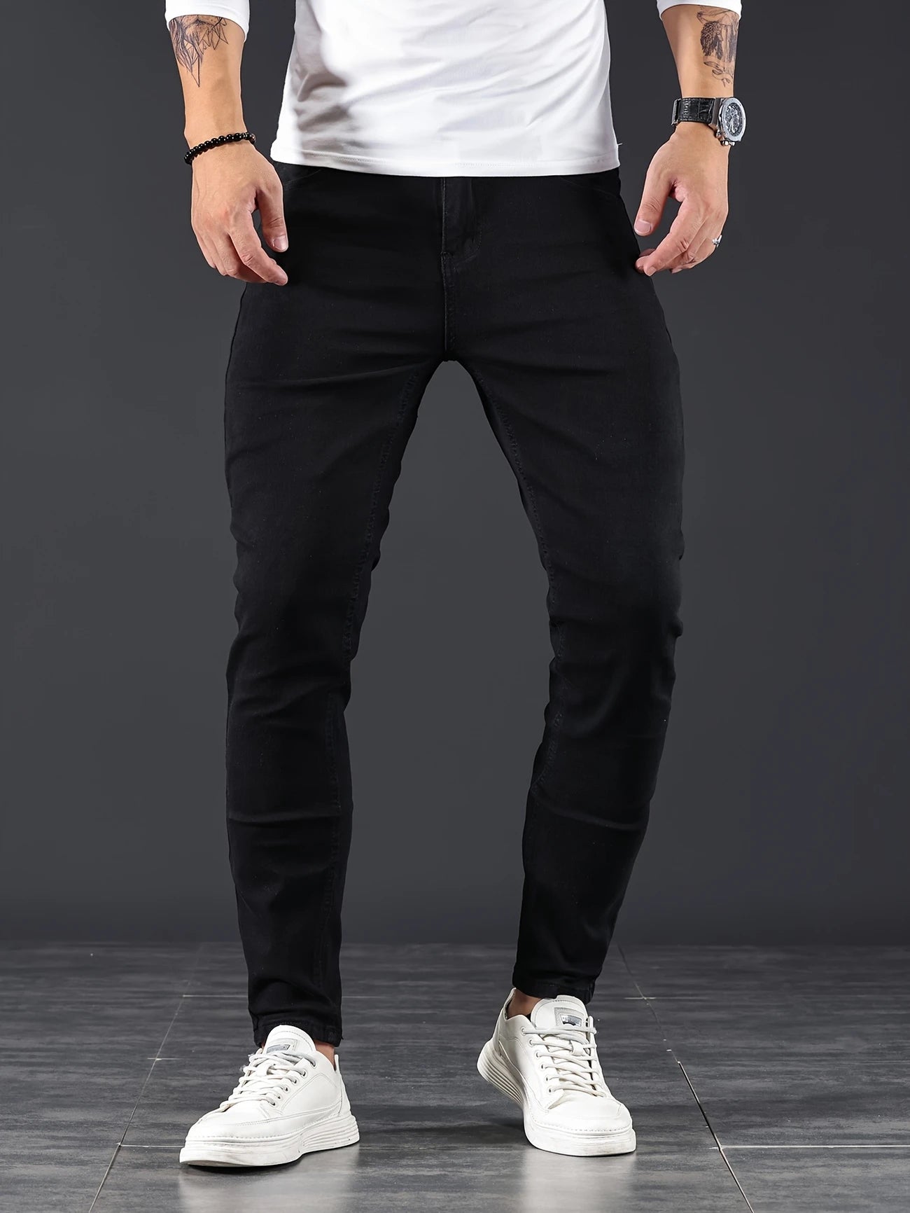 Bram | Casual Slim-fit Stretch Jeans