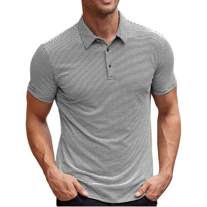 Sven - Casual Gestreepte Polo Voor Heren