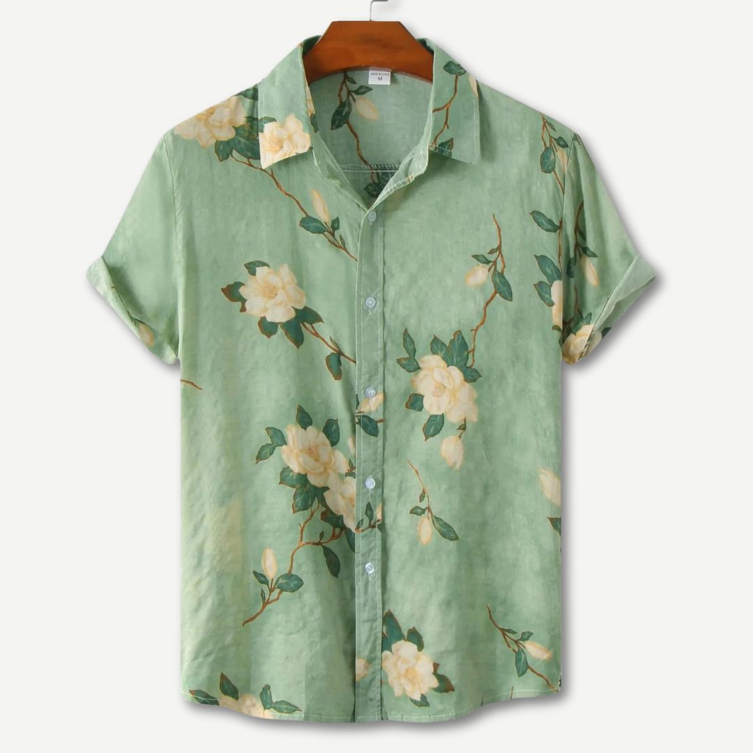 Relaxed Bloemenbries Shirt