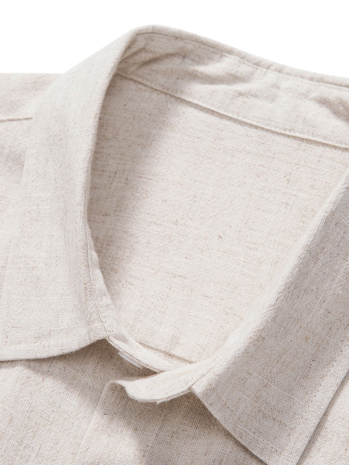 Linnen Zomer Casual Shirt voor Mannen