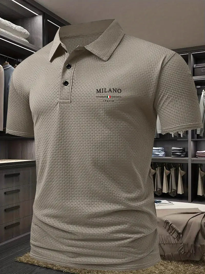 Heren Casual Korte Mouwen Polo T-shirt