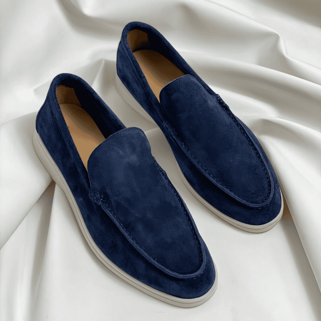 Lichtgewicht Leren Loafers - Stijl en Comfort