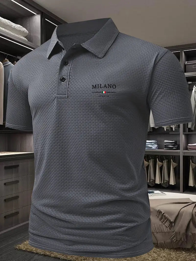 Heren Casual Korte Mouwen Polo T-shirt