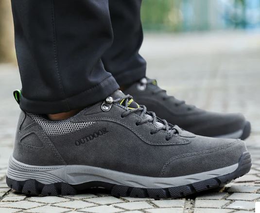 Waterbestendige Veterschoenen voor Buiten met Ademend Design