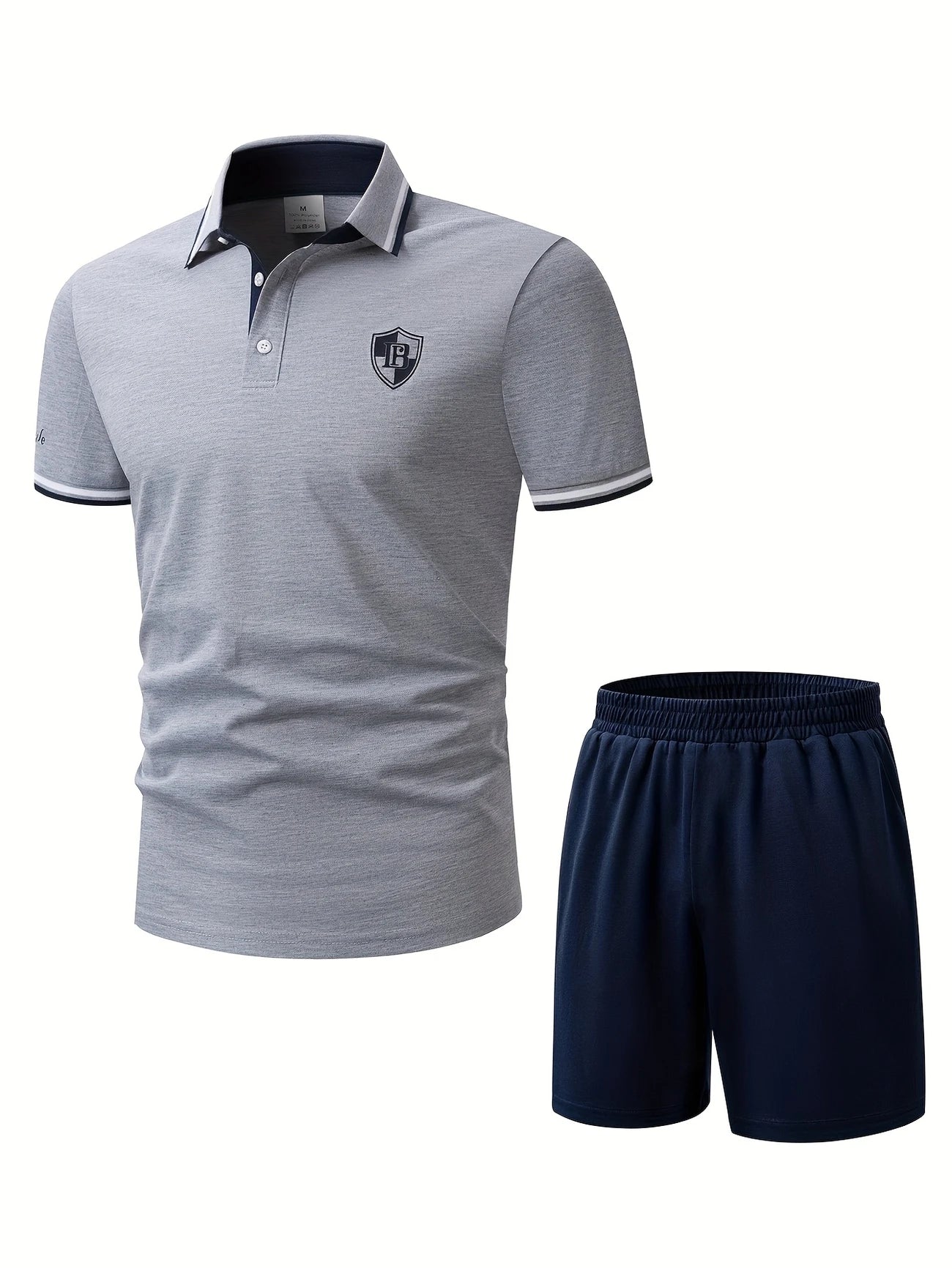 Andrej | 2-delige zomerse polo & shorts set