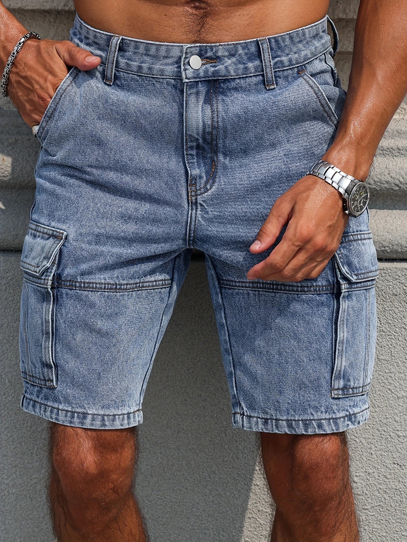 Elio | denim shorts