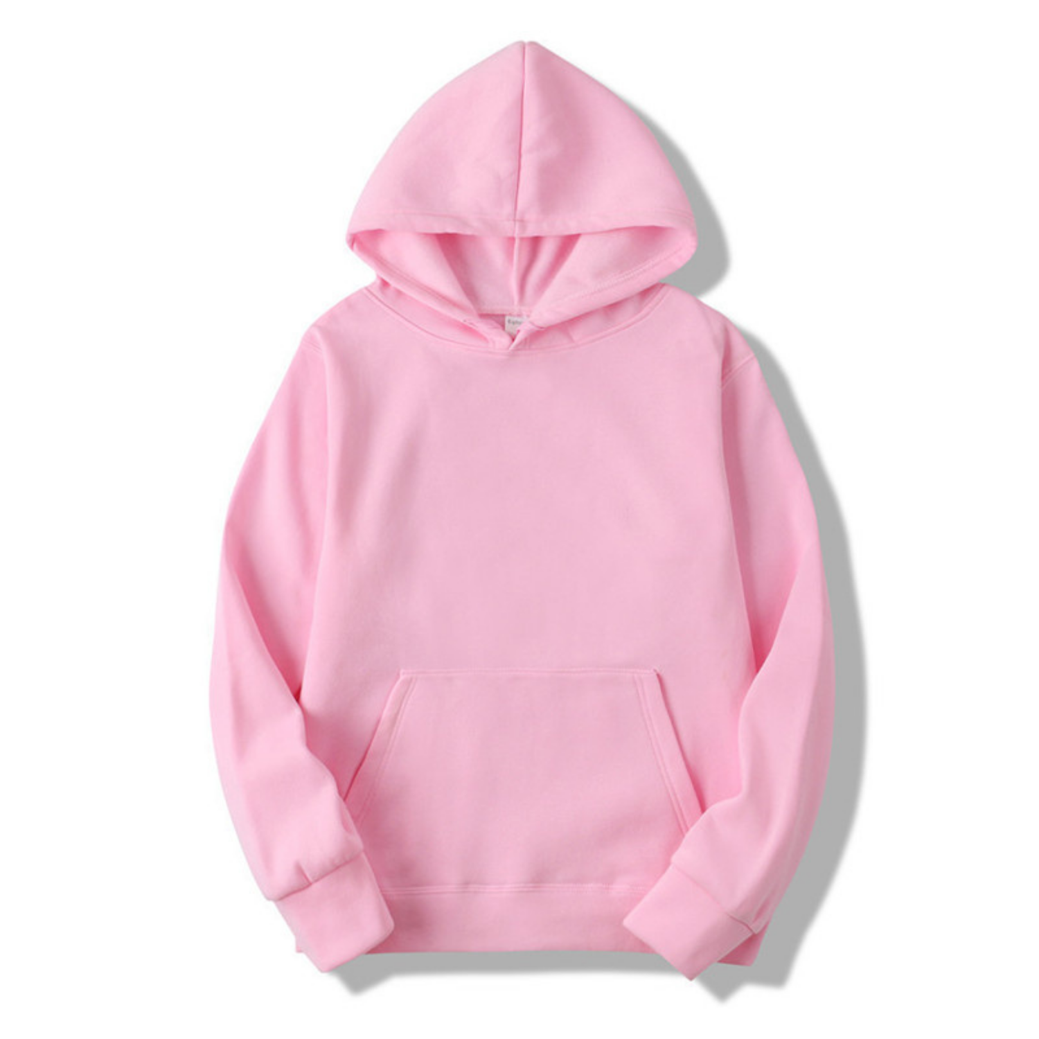 Casual Plain Hoodie - Stijlvol en Comfortabel voor Elke Dag