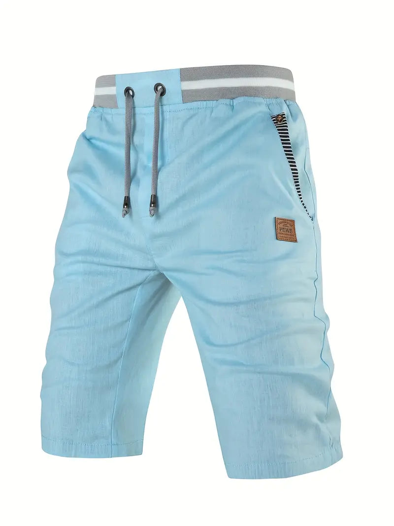 Katoen Linnen Zomershorts voor Mannen