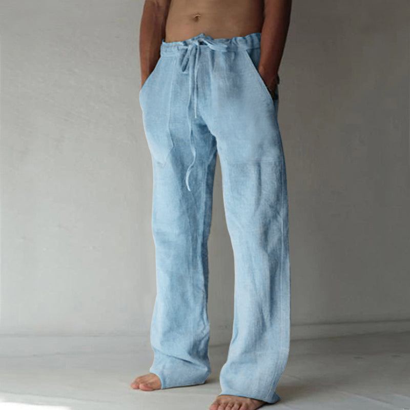 Heren Casual Linnen Broeken