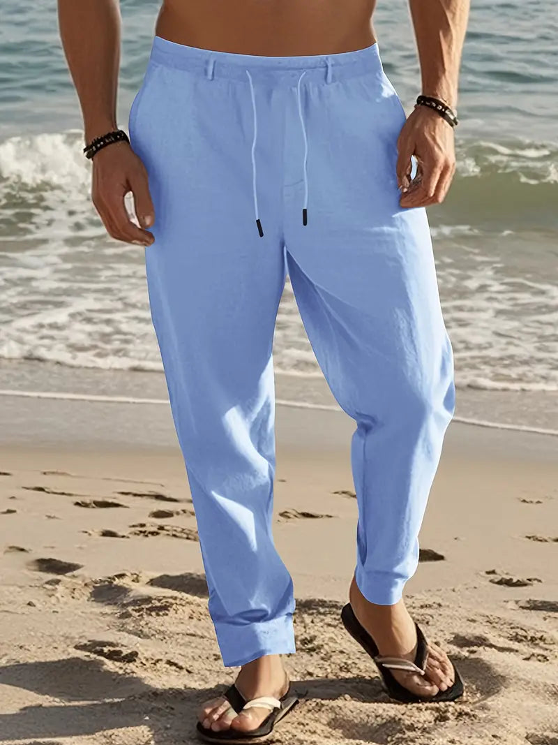 Bergbosch - Linnen Zomerse Broek