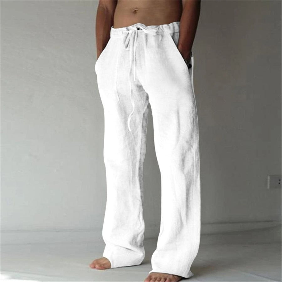 Heren Casual Linnen Broeken