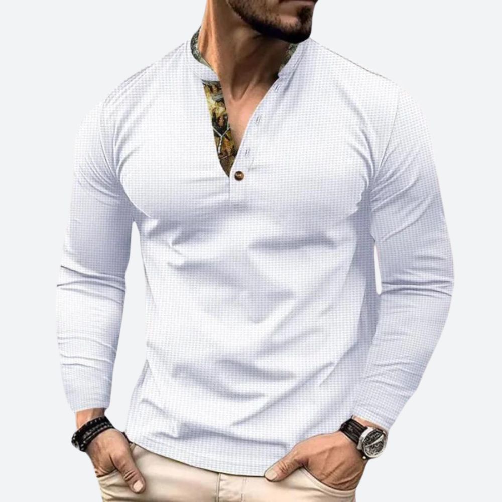 Bergbosch | Casual T-shirt met Lange Mouwen voor Mannen