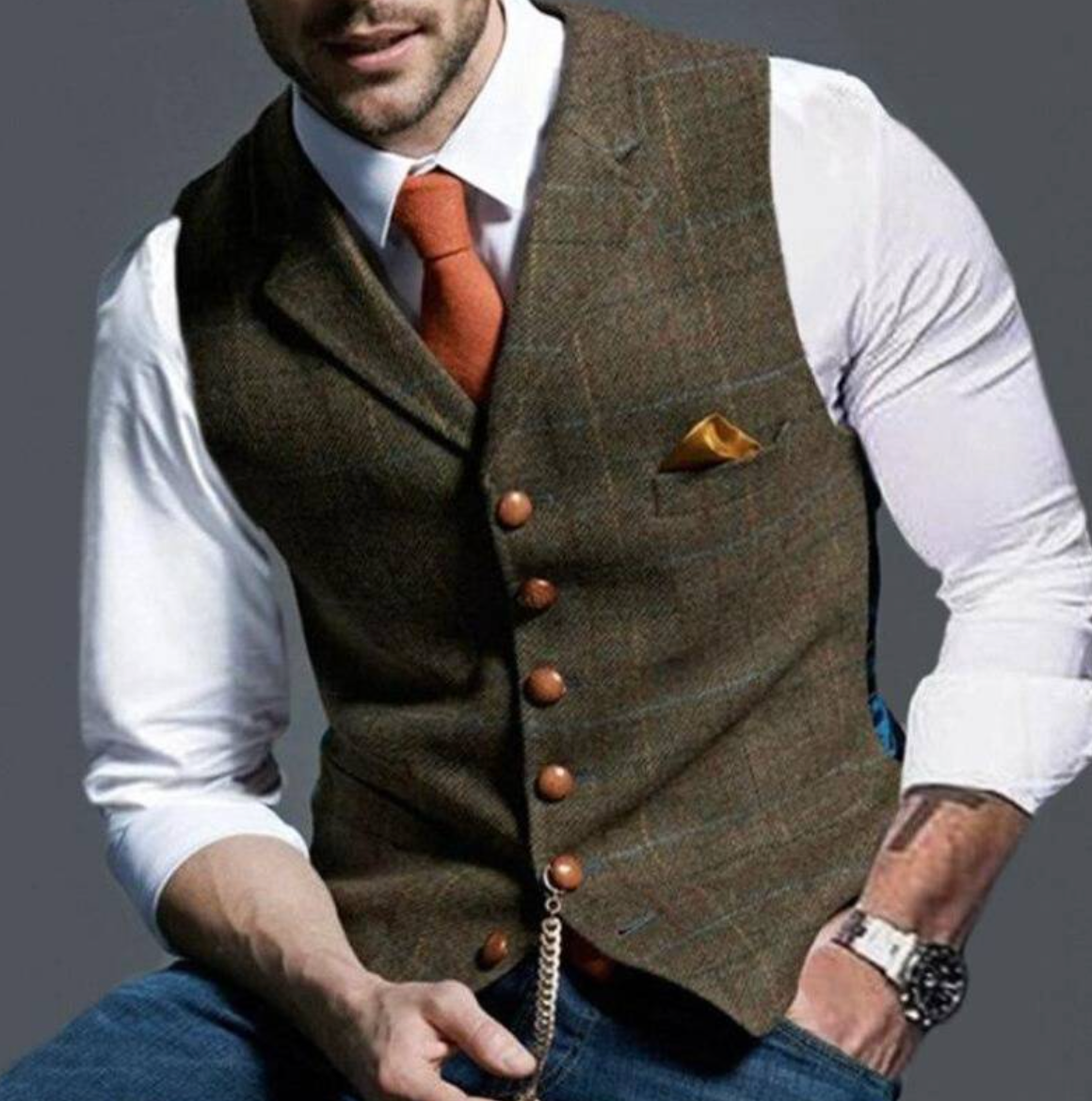 Heren Elegante Gilet β Stijlvol, Comfortabel en Veelzijdig