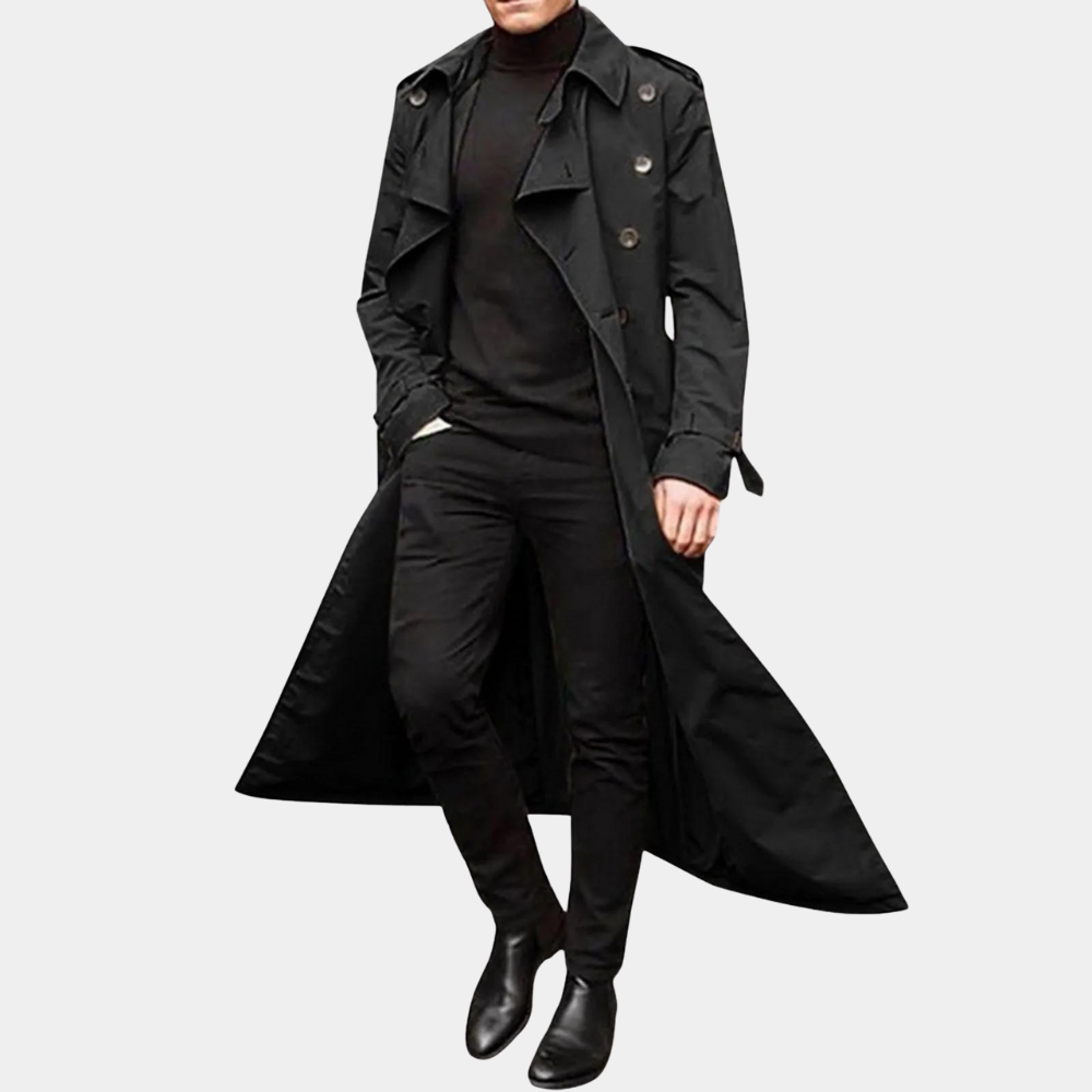 Smart-Fit Trenchcoat Windjack met Stijl
