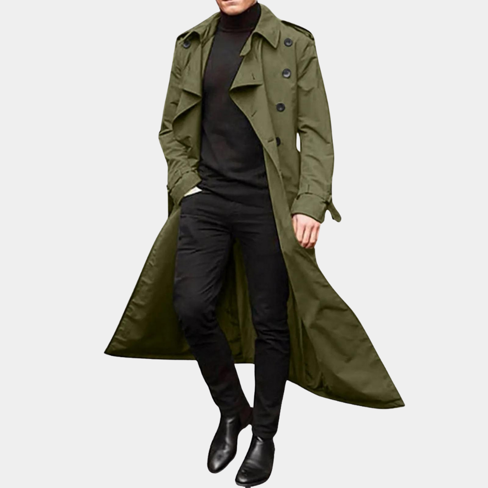 Smart-Fit Trenchcoat Windjack met Stijl