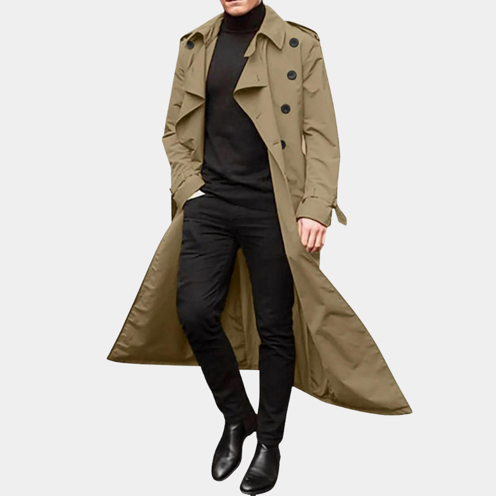 Smart-Fit Trenchcoat Windjack met Stijl