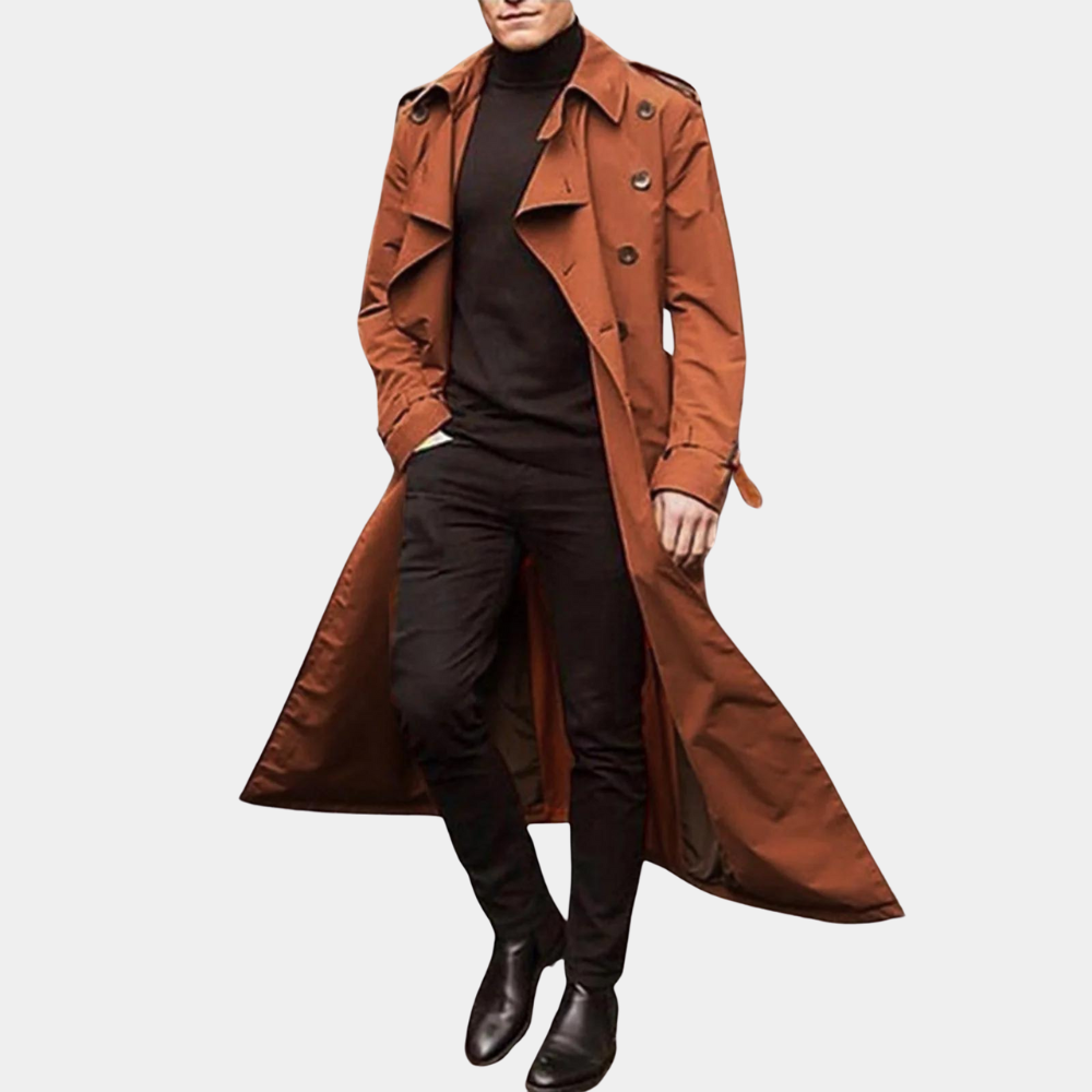 Smart-Fit Trenchcoat Windjack met Stijl