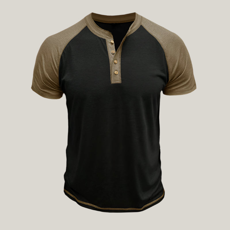 Joris | Stijlvol Henley T-shirt