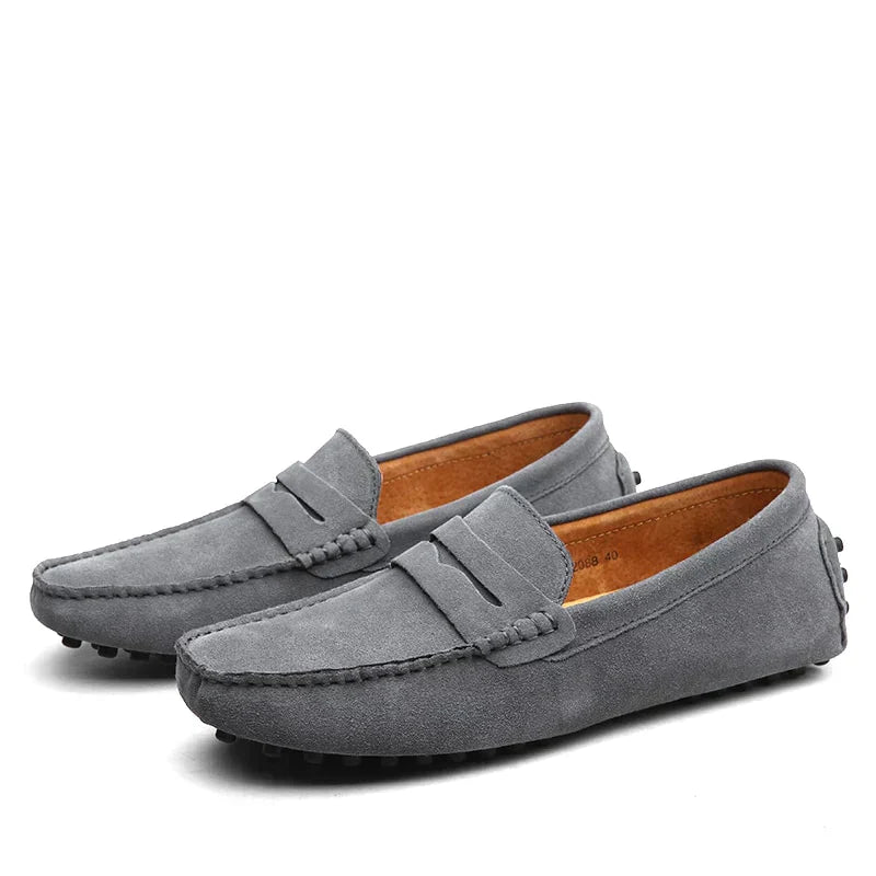 Leren Loafers - Tijdloze Verfijning en Comfort