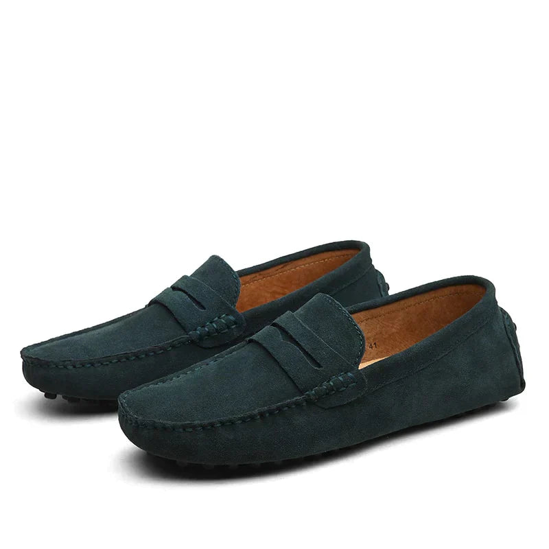 Leren Loafers - Tijdloze Verfijning en Comfort