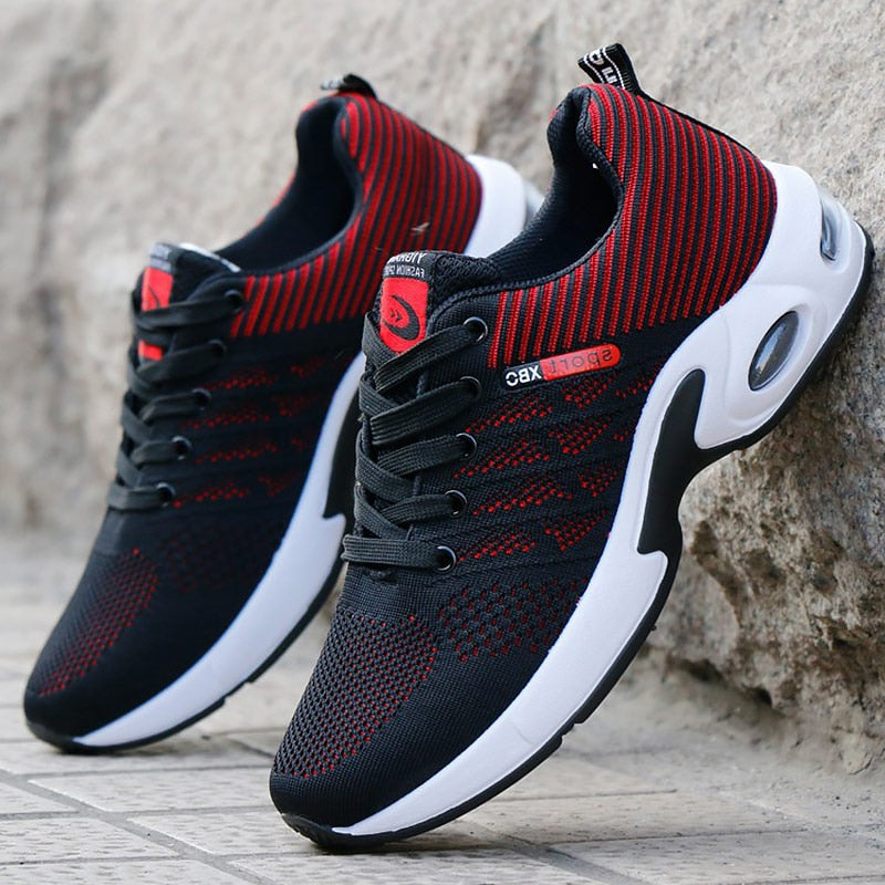 Heren Athletic Sneakers – Ademend, Stijlvol en Ondersteunend