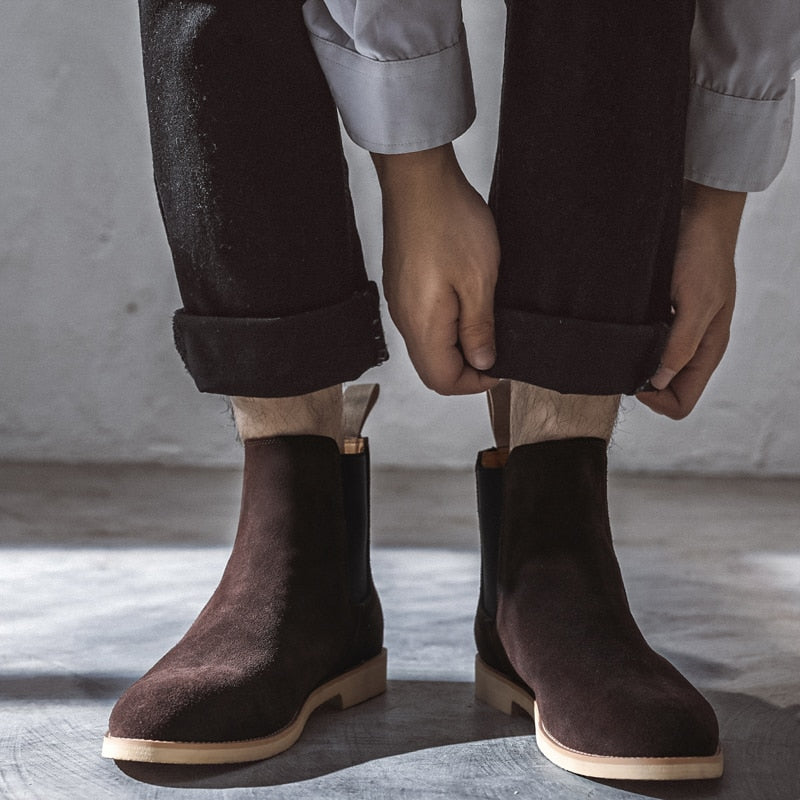 Bergbosch - Suède Chelsea Boots
