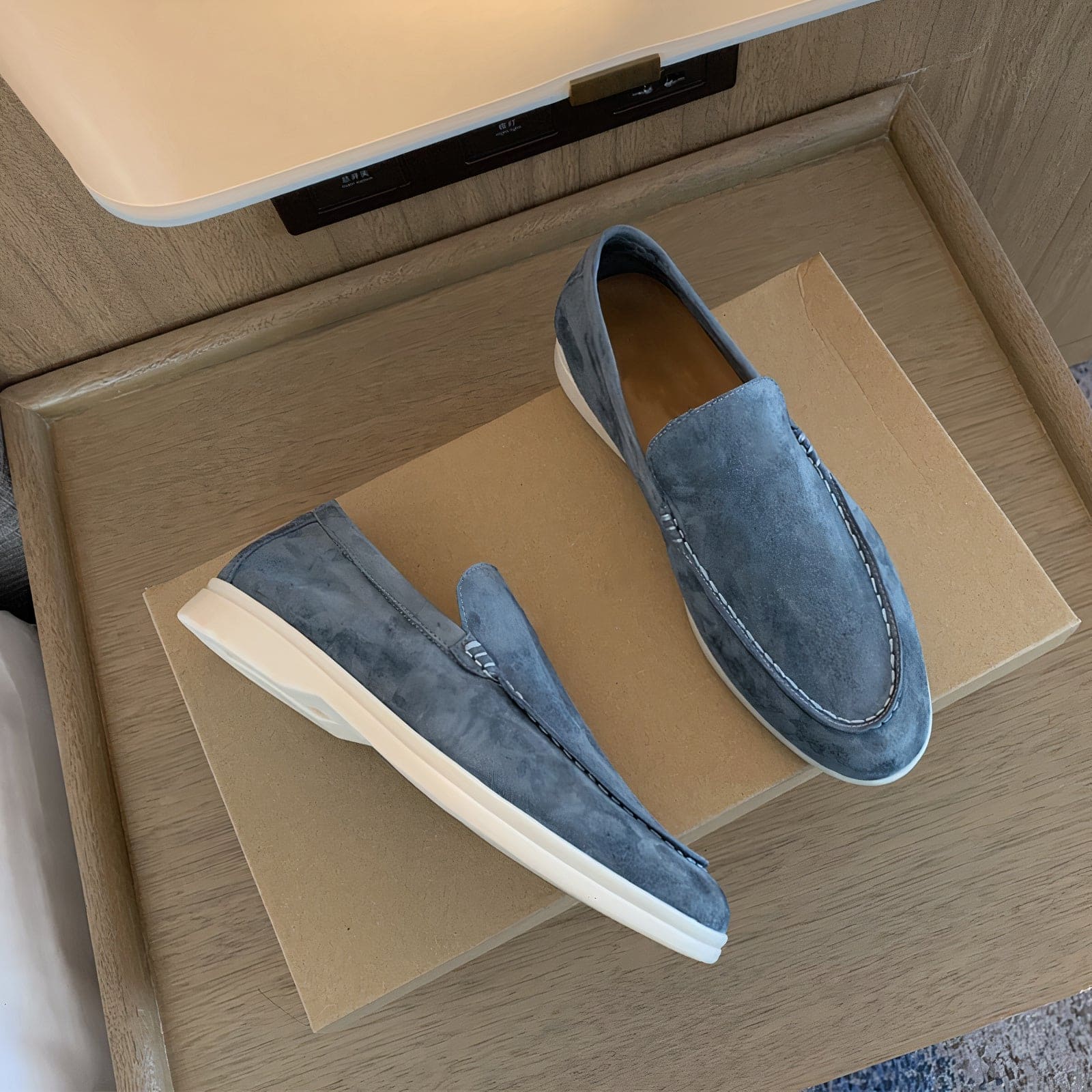 Lichtgewicht Leren Loafers - Stijl en Comfort