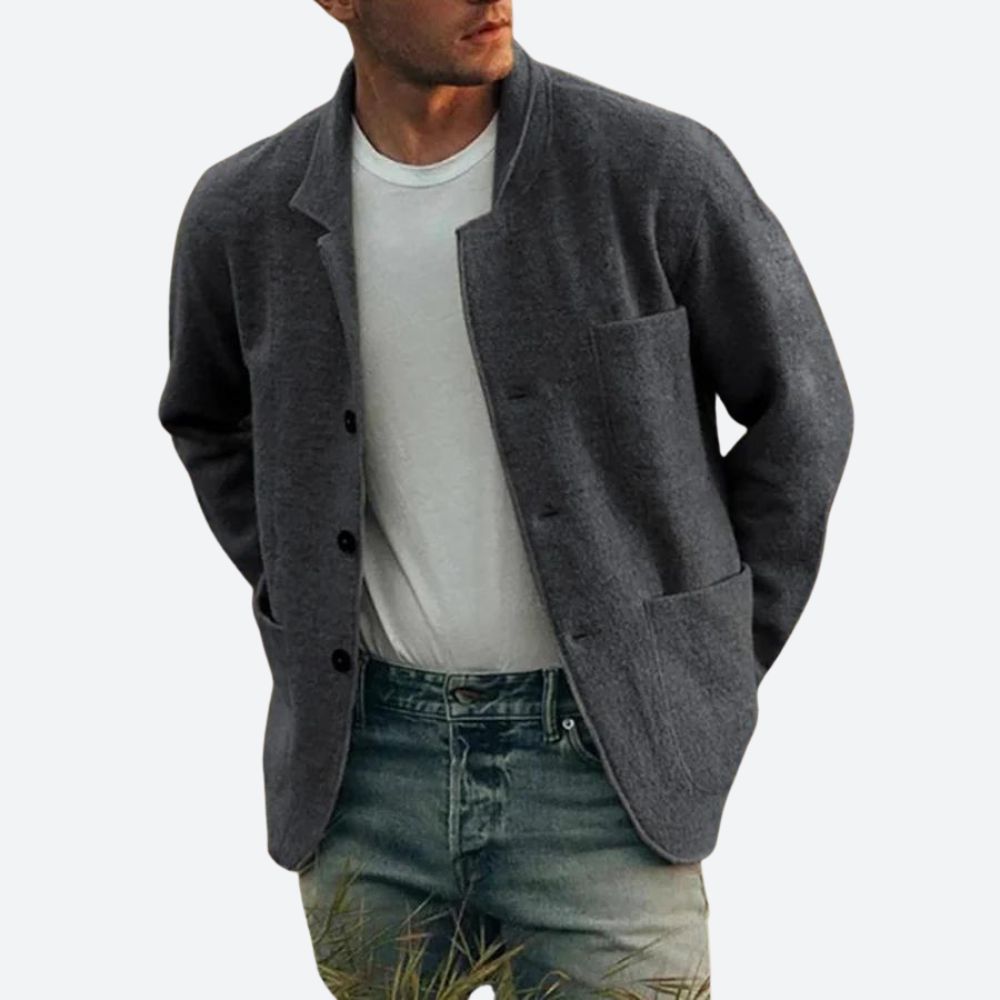 Multi-Zakken Zomerjas voor Mannen met Stijl en Comfort