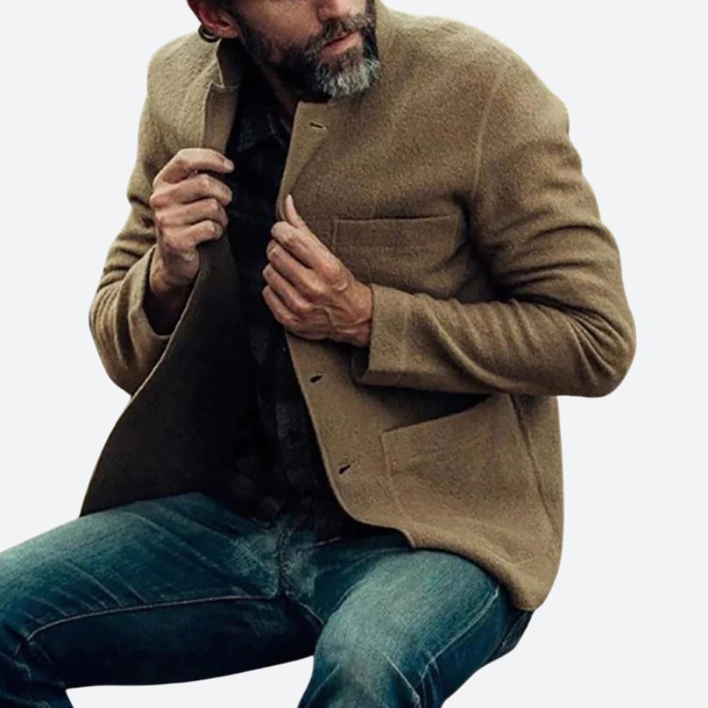 Multi-Zakken Zomerjas voor Mannen met Stijl en Comfort