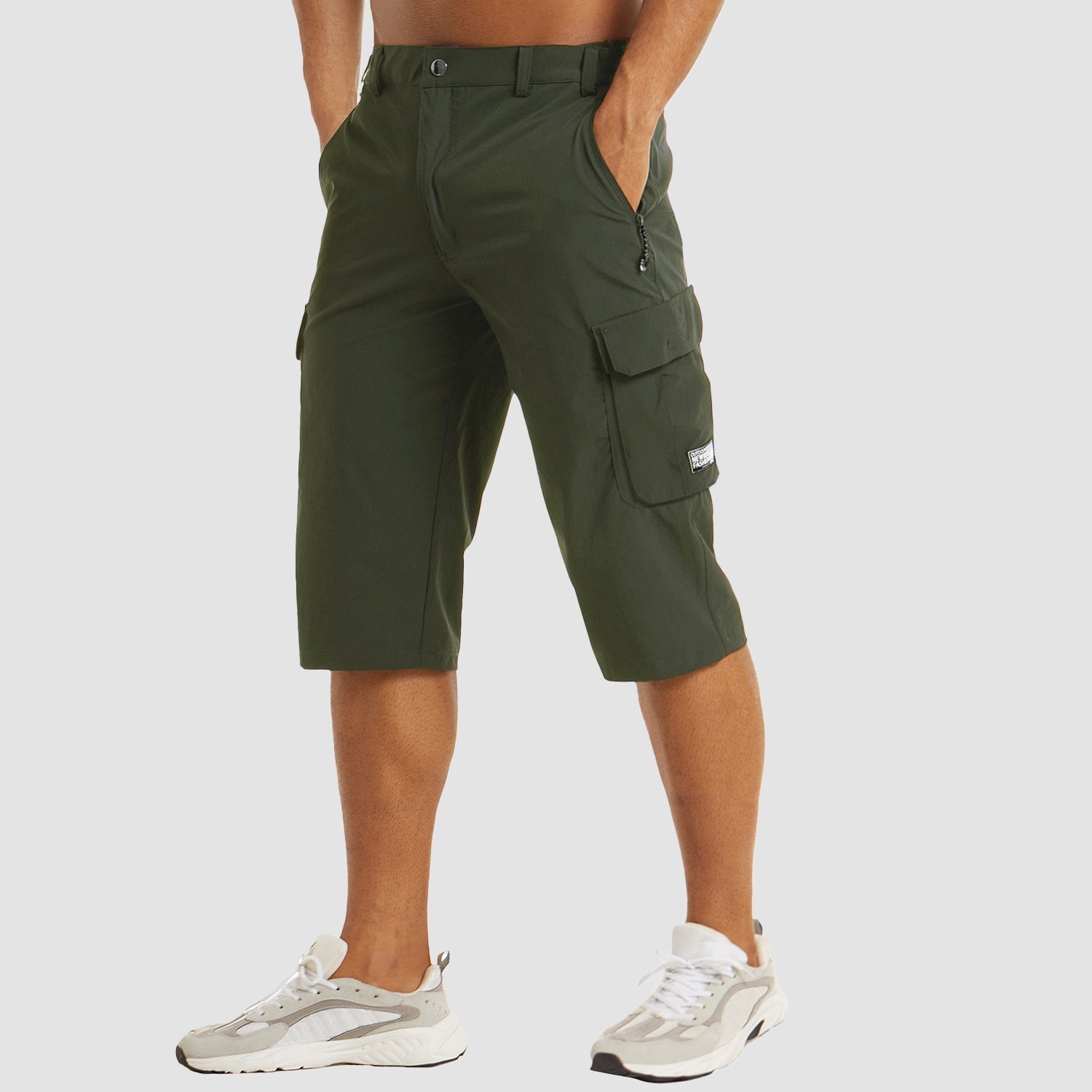 Schneldrogende Heren Cargo Shorts